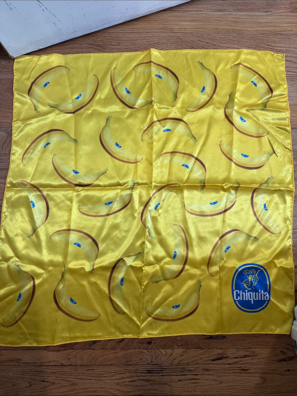 Chiquita banana collector yellow scarf from Art Basel Miami new